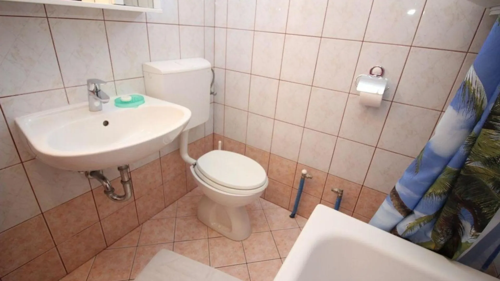 公寓 Charmantes Appartement In Baska Mit Eigenem Balkon - B59619