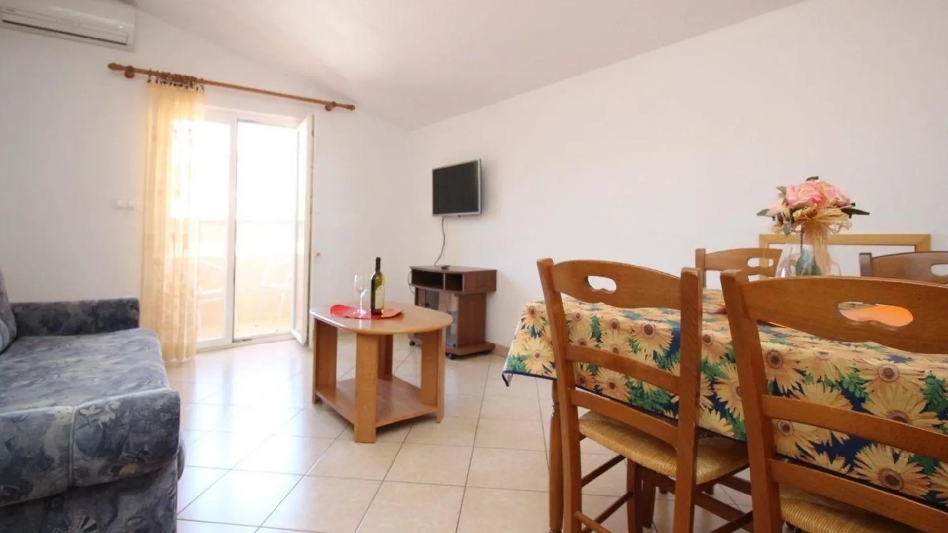 公寓 Charmantes Appartement In Baska Mit Eigenem Balkon - B59619