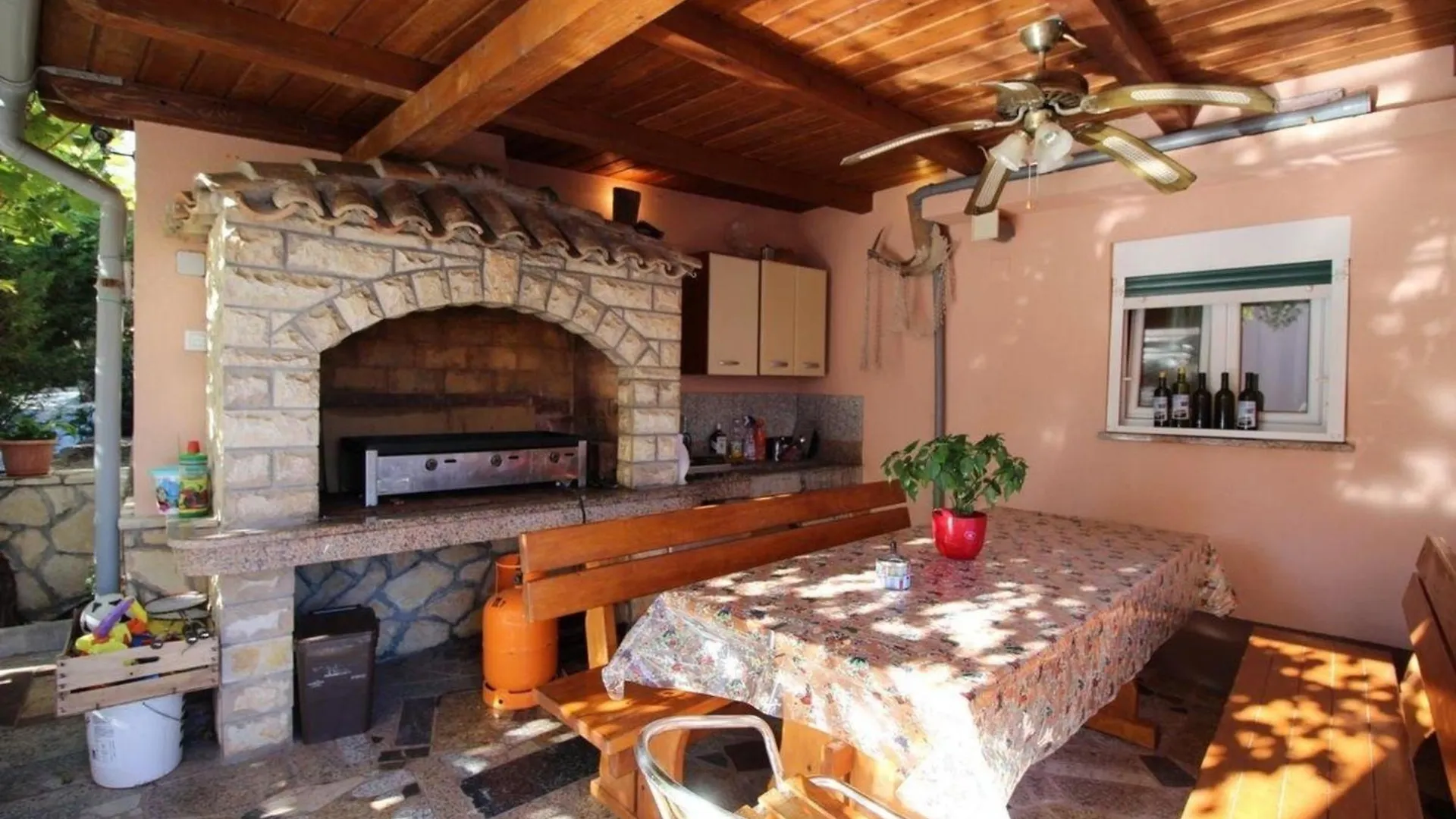 Charmantes Appartement In Baska Mit Eigenem Balkon - B59619 公寓